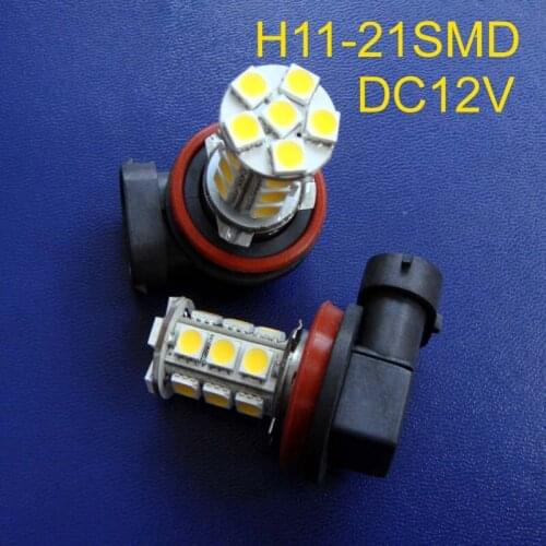 High quality 12V 5050 H8 led fog light,Car H11 led fog lights H11 led bulbs free shipping 50pcs/lot