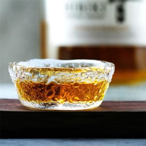 Japanese Handmade Whisky Cocktail Cup Small Brandy Liquor Spirits Vodka Glass Champagne Taste Wine Glass Home Bar Drinkware