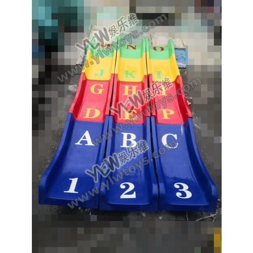 YLW Specialized for plastic parts, factory direct selling slide toy equipment, low - cost wholesale FPR slide