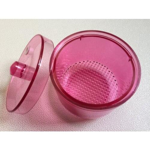 1PCS pink color Dental material Dental Soak Endo Sterilize Boxes with Net Free shipping