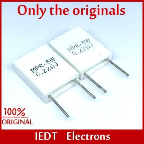 100% Original MPR-5W 0.22ΩJ 0.22R