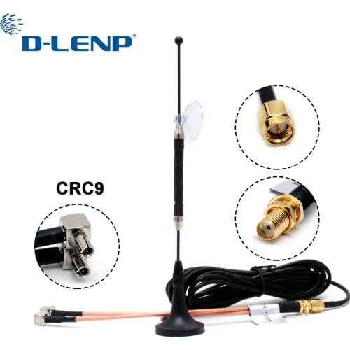 10dBi 4G Antenna RG174 with SMA Female to Y type 2 X TS9 Male RG316 3M Cable Magnetic Base 696-960MHz / 1710-2690MHz