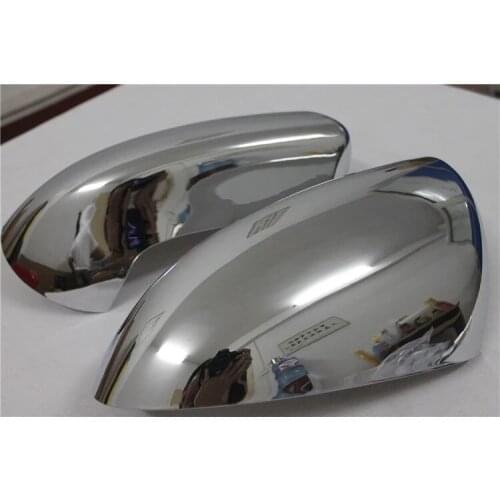 2Pcs ABS Chromed Side Door Rearview Mirror Cover Trims Car Accessories Fit For Nissan Qashqai 2007 2008 2009 2010 2011 2012 2013