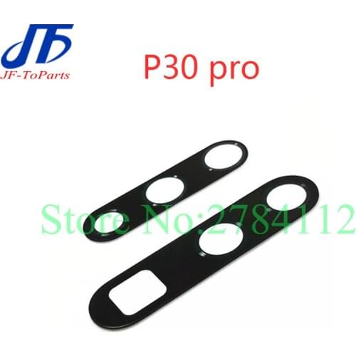 10Pcs New For Huawei P30 Pro Lite Rear Back Camera Glass Lens Cover With Sticker Adhesive Repair REplacement