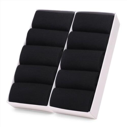 2021Mens Cotton Socks New Style Black Business Men Socks Soft Breathable Summer Winter for Male Socks Plus Size (6.5-14)