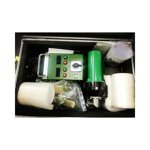 110V Automatic Hot Air Welding Machine with 30mm Nozzle PVC Flex Banner Welding