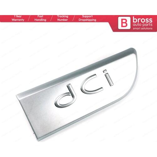 Bross BSP562-2 Chrome DCI Badge Emblem 82 00 717 150 / 8200717150 Right For Megane MK2 2002-2008; Scenic MK2 2003-2009