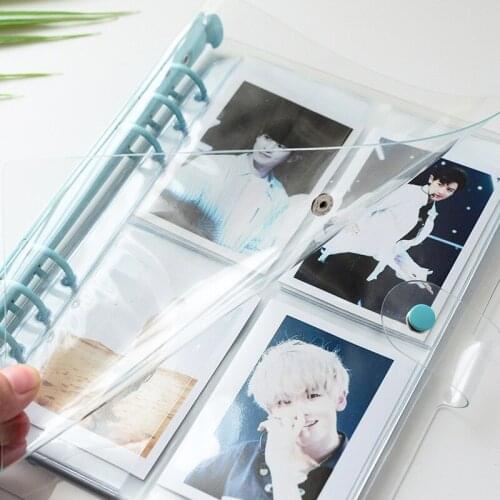 Creative Photo album Card holder For 3-inch Photo Cards High quality PVC album 10 page 80 Capacity