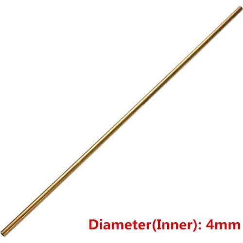Brass Tubes Brass Pipe Brass Tube Length 30cm Long 0.45mm Wall Cutting Tool Parts Diameter 2/3/4/5mm