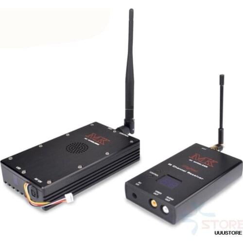 MK brand 10W 15ch 0.9G-1.2G cctv transceiver high-power wireless video transmitter and receiver monitoring transmission