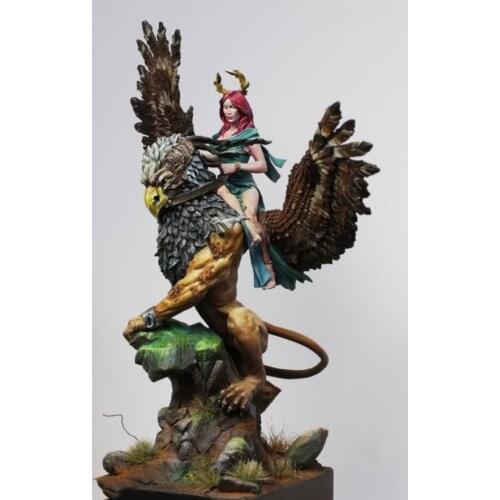 1/24 Scale Unpainted Resin Figure Building Kit