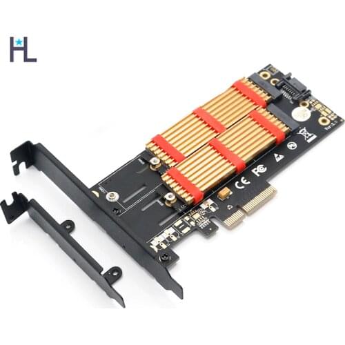 Nvme ssd m2 pcie 3.0 adapter Host Controller Expansion Card with sata cable,nvme ssd m2 pcie adapter,nvme to sata adapter