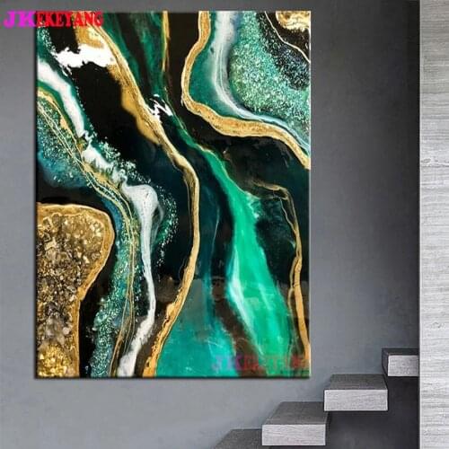 Full Square Round Diamond Embroidery DIY Diamond Painting Abstract cloud Cross Stitch kit mosaic Y4606