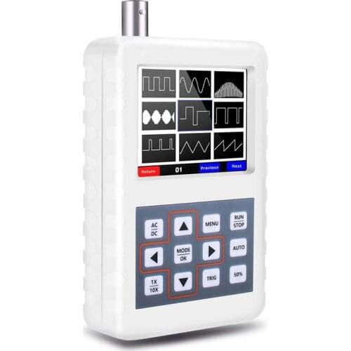 Russian Warehouse YEAPOOK ADS2050h Handheld Digital Portable Storage Oscilloscope Kit with 5MHz Bandwidth 20MS/s Sampling Rate