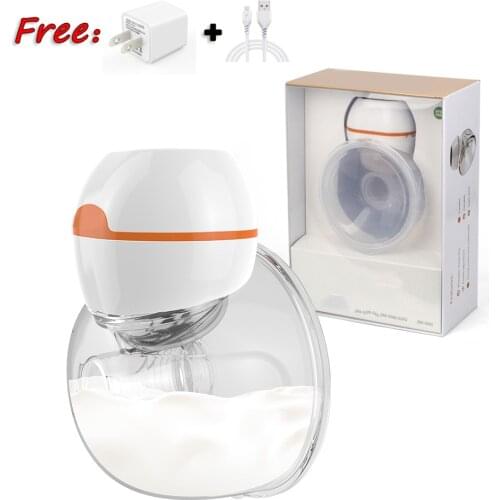 Wearable Electric Breast Pump Hand-Free Large Suction Breast Pump For Pregnant Women Hidden Style Portable Milk Extractor Auto