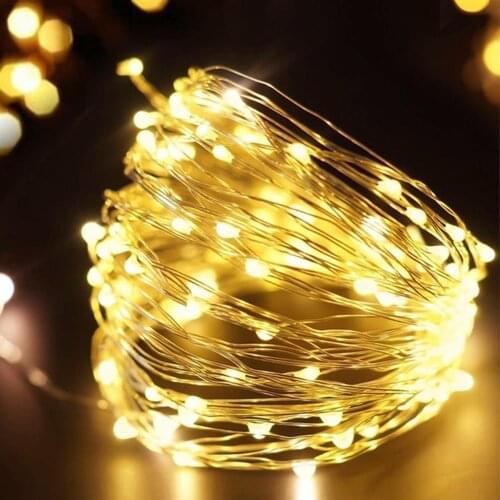 YZtree LED String Lights With Transparent Wire