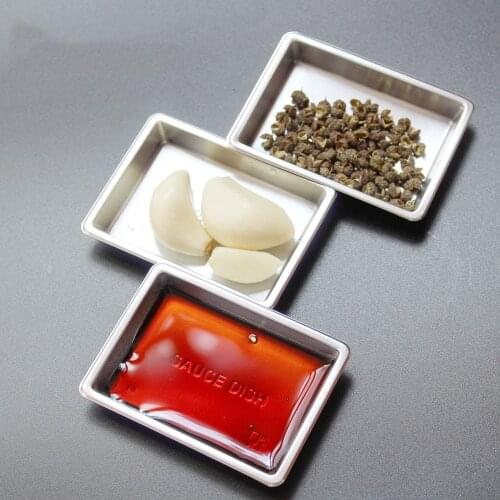 20Pcs Disposable Sauce Dishes Japanese Tableware Sushi Dishes Wasabi Soy Sauce Dishes Plastic Dipping Saucers Seasoning Dishes
