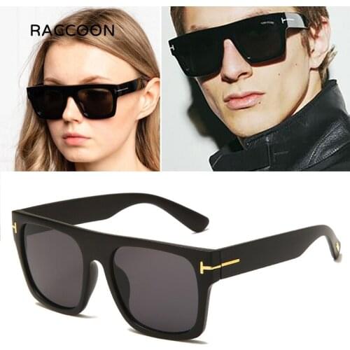 2021 Fashion Cool High Quality Square Style Tom Sunglasses Men Vintage Pop Ins Luxury Brand Designer Sun Glasses Women Eyewear