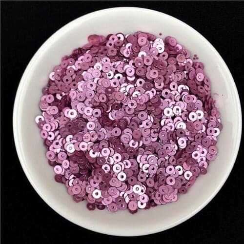 4000pcs(10g) 3mm Matte Lila color Sequins Paillette Sewing Craft Good Quality flat round loose Sequin Garment Sew Accessories