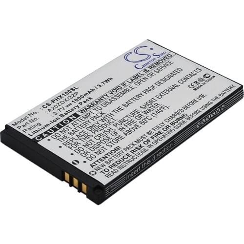 CS 1000mAh battery for Philips Xenium T129, Xenium X100, Xenium X325 A20ZDX/3ZP