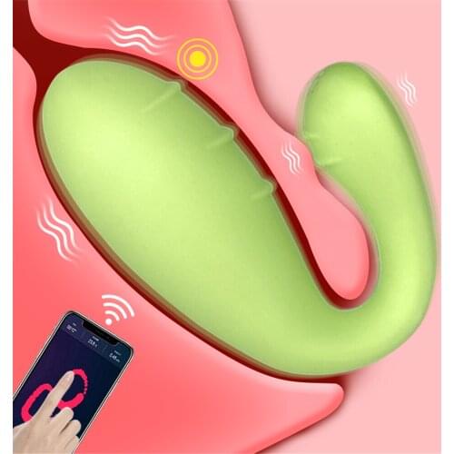Wireless Remote Control Egg G-Spot Dildo Vibrators Bluetooth APP Vibrator Invisible Wear Panties Vibrating Sex Toys For Women