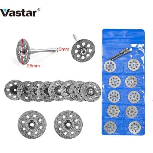 Fast cutting Tool Mini Cutting Disc Rotary Accessories Diamond Grinding Wheel Rotary Circular Saw Blade Abrasive Diamond Disc