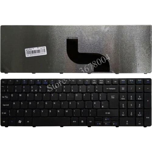 For Acer Aspire 5553g 5625 5736 5739 5741 7741 7739 5744 7552 7552G ZQ2 ZR7 ZYB 7251 7331 7336 7235 7235G UK laptop keyboard