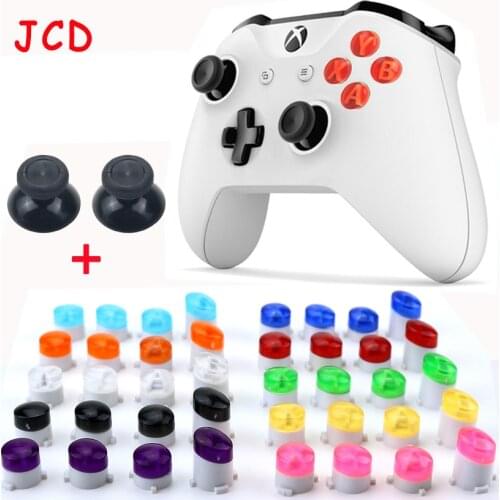 JCD For Xbox One Controller ABXY Buttons Mod Kit For XBOX One Slim/Xbox Elite Gamepads 10 Colors Transparent Repair Part