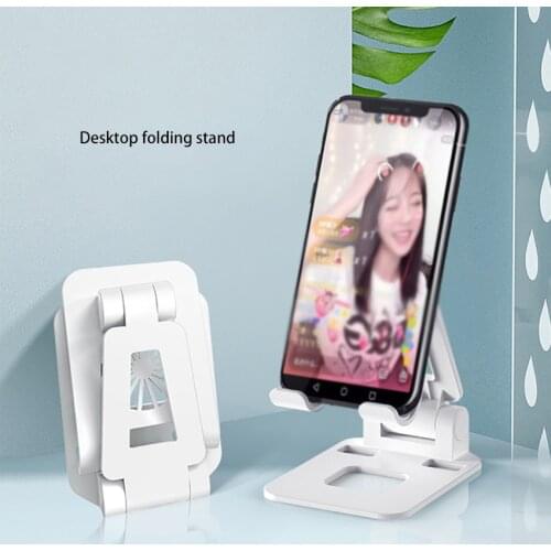 Multi-function Foldable Phone Holder Portable Desktop Mobile Phone Stand Universal Adjustable Angle Tablet Bracket for Home