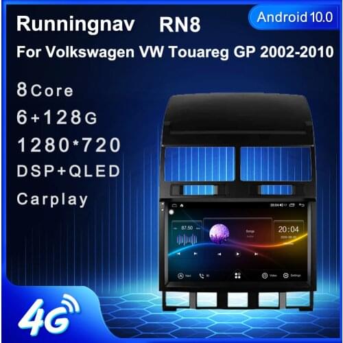 4G LTE Android 10.1 For Volkswagen VW Touareg GP 2002-2010 Car Radio Multimedia Video Player Navigation GPS