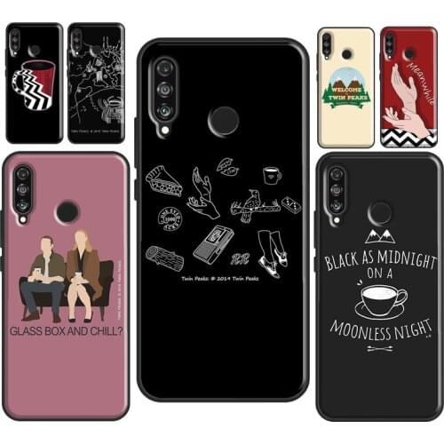 Welcome To Twin Peaks Soft Case For Huawei P30 Lite P20 P40 Mate 10 20 Pro P Smart 2019 Z 2021 Phone Back Cover
