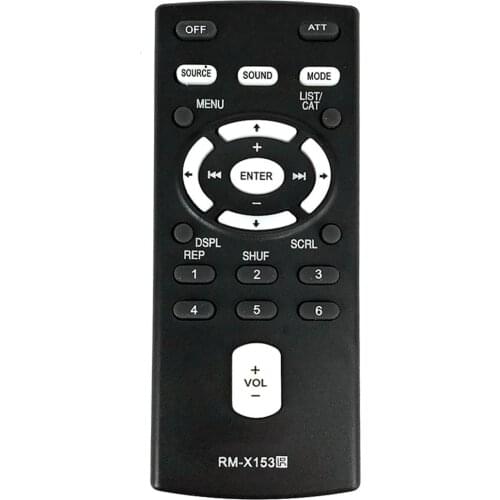 NEW Remote Control Replace For SONY RM-X153 RM-X151 RM-X154 Glove Box Kept Remote Control For Sony Car Stereos Fernbedienung