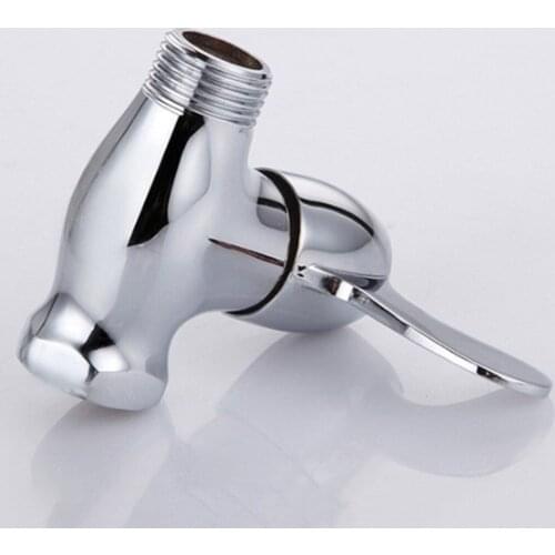 Faucet Shut Off Straight Valve 1/2" Connector 0.6MPa Water Control