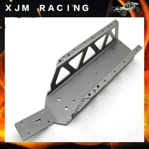 Alloy Frame Chassis for 1/5 Hpi Rofun Rovan Km Mcd Gtb Racing Baja 5b/5t/5sc Ss Truck Rc Car Parts
