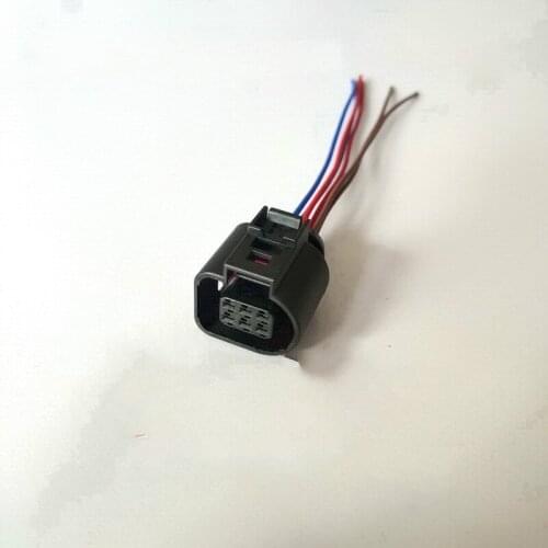 Car throttle plug connector with wire for Volkswagen New Passat Tiguan Magotan For Audi A3 Q3 A4L Q5 oem no 5N1 973 206