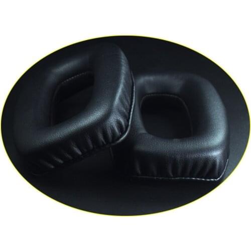 Replacement Earpads For Beyerdynamic DT100 D1T02 DT108 DT109 Headphone Ear Pads Pillow Cover Protein Leather Thick Black Ew