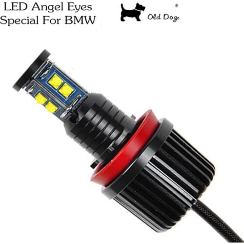 LED Angel Eyes Marker for BMW E60 E61 E63 E64 E70 X5 E71 X6 E82 E87 E89 Z4 E90 E91 E92 E93 40W H8 CREE LED Chip bulb HID light