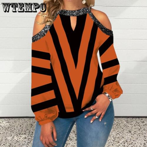 WTEMPO Women's T-shirts With Print