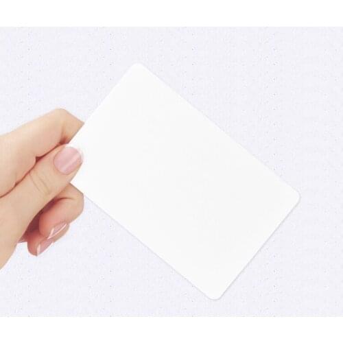 10pcs FM1108 13.56MHZ M1 Contactless IC Card Smart Access IC Card 0.84mm Thin For Access Control System