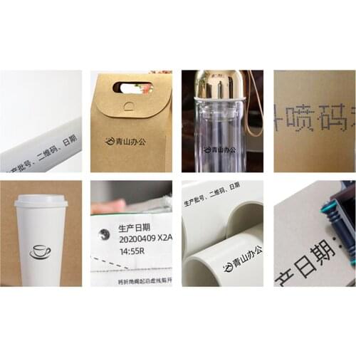 50mm Inkjet Printer Date Coder QR Code Label Maker on Galss Metal Plastic