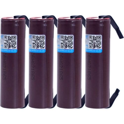 VariCore 100% New HG2 18650 3000mAh Rechargeable battery 18650HG2 3.6V discharge 20A Power batteries + DIY Nickel