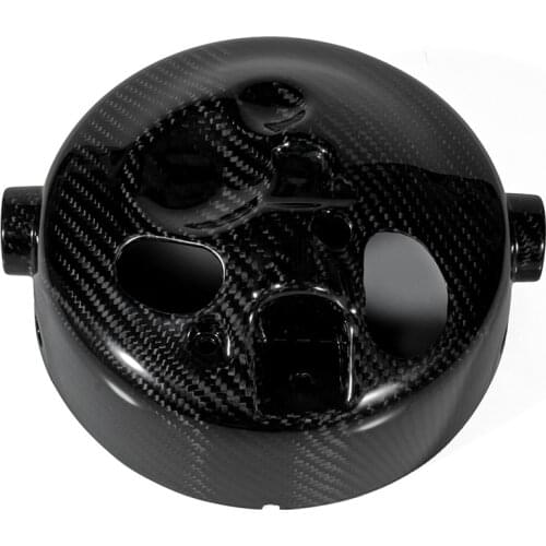 Motorcycle accessories Carbon Fiber Headlight Bucket Protector Cover for YAMAHA XSR900 2017 2018 2019