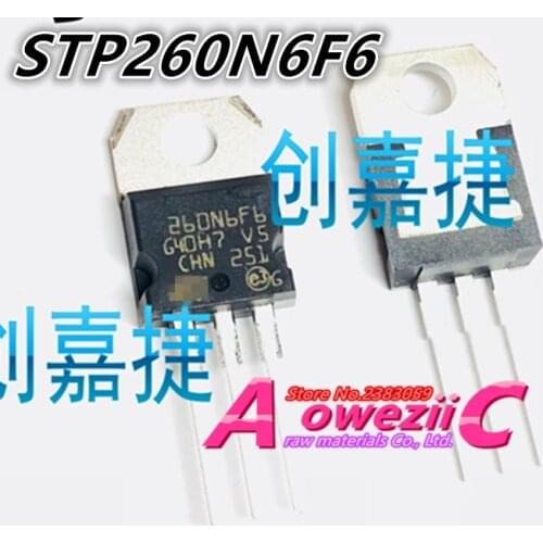 Aoweziic 100% new imported original STP260N6F6 P260N6F6 TO-220 All-N Channel FET 60V 120A