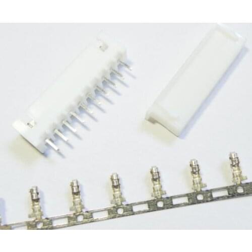 Free Shipping 20 sets 10pin 2.54mm Pitch Terminal / Housing / Pin Header Connector Wire Connectors Adaptor XH-10P Kits