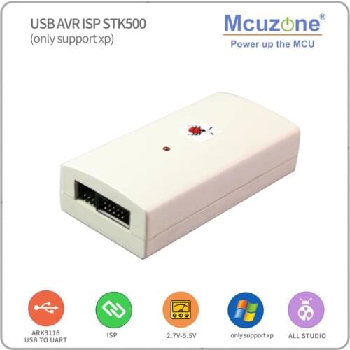 Free shipping CHINA AIR MAIL!USB AVR ISP STK500 ISP (only support xp) ARK3116 USB UART