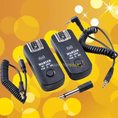 Free Shipping High Qaulity RF-603 2.4GHz Wireless Remote Flash Trigger for Canon C1 Interface 70D 700D 650D 60D 1200D 1000D 100D