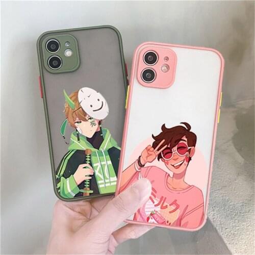 Hog Hunt Dream SMP Phone Case for Iphone X 11 12 Mini Pro XS MAX 8 7 6 6S Plus X SE 2020 XR Dream Smp Coque Soft Matte Cover