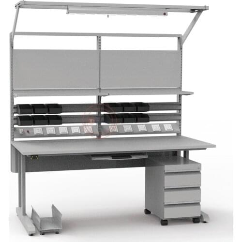 Detall electronics laboratory bench electronic laboratory bench esd workbench