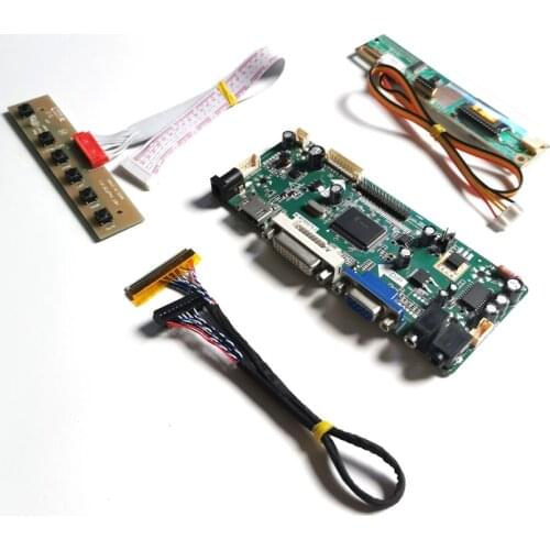 For LP150X09-B5K5/B5K8 LCD monitor panel VGA+DVI M.NT68676 display controller drive card LVDS 30Pin CCFL 1024*768 15" kit