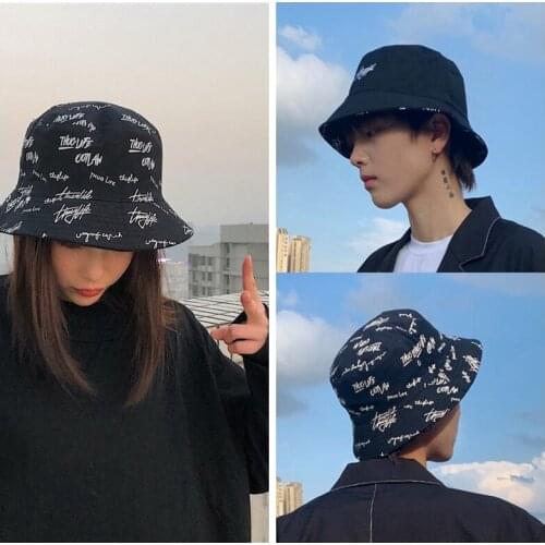 Double-sided Bucket Hat For Women Reversible Panama Travel Sun Hat Summer Ladies Beach bob chapeau femme